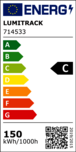 Cloche industrielle led 150w 21500lm BUISARD - 714533