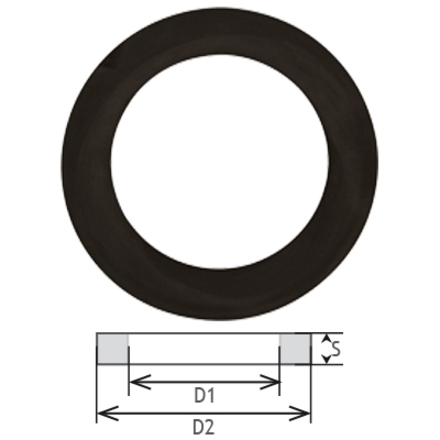 Joint plat p/mano 1/4' BUISARD - 719409