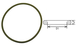 Joint or d.int 88.50x3.53 BUISARD - 720398