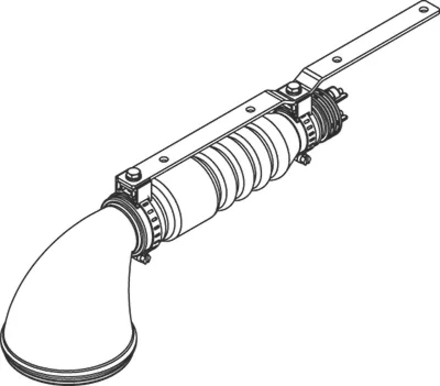 Diffuseur coude pour traceur BUISARD - 721107