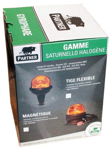 Gyrophare saturnello flex h1 12v delta force - 724281