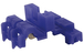 Porte fusible std auto denud.bleu BUISARD - 725195