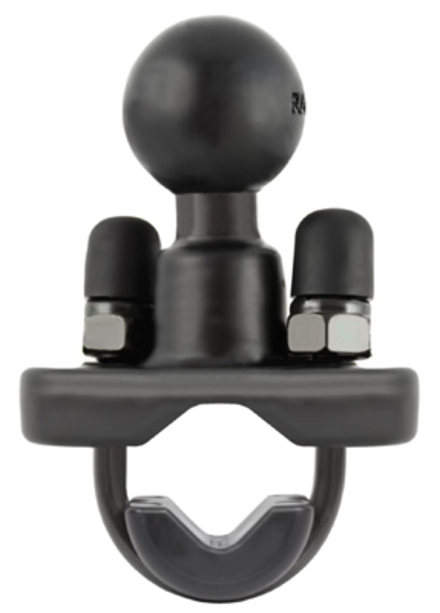 Bras fix. p/tube rond + rotule 1' ram BUISARD - 726031
