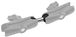 Union double rotule 1' ram BUISARD - 726055