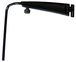 Bras telesc d. lg. max 691mm d.20mm BUISARD - 741188