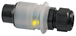 Prise 3 plots male 10a + temoin + fusible BUISARD - 742904