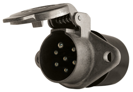 Prise 24v 7 plots en alu. 'f' BUISARD - 743009