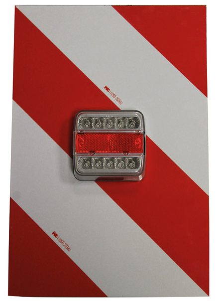 Kit 2 panneaux g/d cl1 + feu ar 4f led cable - 743370