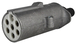 Prise male alu 7 plots 24v iso 3731 BUISARD - 743468