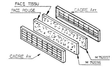 Filtre habit.pouss.600x140x30 BUISARD - 752092