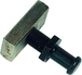 Gache de serrure int. noir BUISARD - 781076