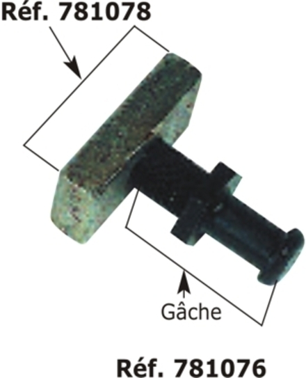 Protection p/ gache BUISARD - 781107