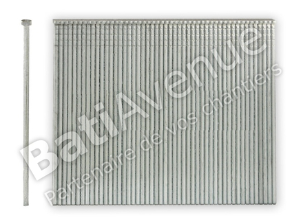 POINTES MINIBRADS STANLEY BOSTITCH GALVANISÉS- 5 000 UNITÉS