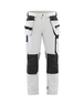 Pantalon peintre stretch 4D Blåkläder 1079 Blanc/Gris foncé Blaklader - 107916451098C