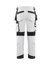 Pantalon peintre stretch 4D Blåkläder 1079 Blanc/Gris foncé Blaklader - 107916451098C