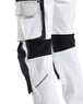 Pantalon peintre stretch 4D Blåkläder 1089 Blanc/Gris foncé Blaklader - 108916451098C