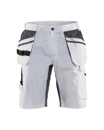 Short peintre +stretch Blåkläder 1099 Blanc/Gris foncé Blaklader - 109913301098C