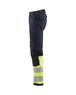 Pantalon haute-visibilité stretch 4D Blåkläder 1193 Marine/Jaune fluo Blaklader - 119316428933C