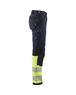 Pantalon haute-visibilité stretch 4D Blåkläder 1193 Marine/Jaune fluo Blaklader - 119316428933C