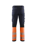 Pantalon haute-visibilité stretch 4D Blåkläder 1193 Marine/Orange fluo Blaklader - 119316428953C