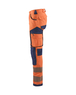 Pantalon haute-visibilité stretch 4D Blåkläder 1197 Orange fluo/Marine Blaklader - 119716425389C