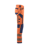 Pantalon haute-visibilité stretch 4D Blåkläder 1197 Orange fluo/Marine Blaklader - 119716425389C