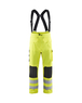 Pantalon de pluie à bretelles haute-visibilité niveau 2 Blåkläder 1302 Jaune fluo Blaklader - 130220033300
