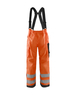 Pantalon de pluie à bretelles haute-visibilité niveau 2 Blåkläder 1302 Orange fluo Blaklader - 130220035300