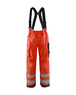 Pantalon de pluie à bretelles haute-visibilité niveau 2 Blåkläder 1302 Rouge fluo Blaklader - 130220035500