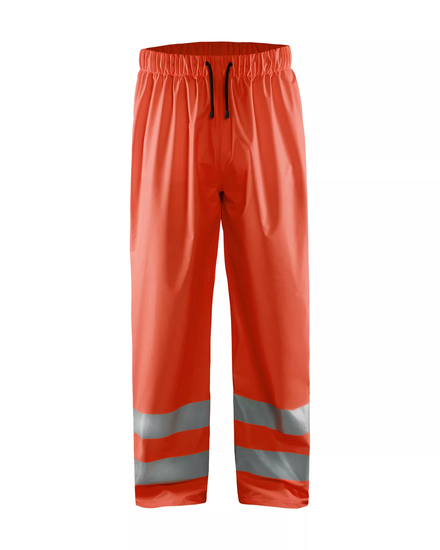 Pantalon de pluie haute visibilité niveau 1 Blåkläder 1384 Rouge fluo Blaklader - 138420005500
