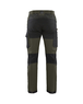 Pantalon maintenance stretch 4D Blåkläder 1422 Vert Kaki/Noir Blaklader - 142216454599C