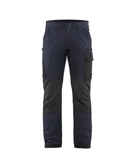 Pantalon maintenance stretch 4D Blåkläder 1422 Marine foncé/Noir Blaklader - 142216458699C
