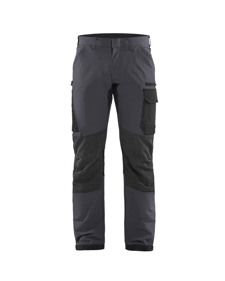 Pantalon maintenance stretch 4D Blåkläder 1422 Gris moyen/Noir Blaklader - 142216459699C