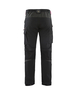 Pantalon maintenance stretch 4D Blåkläder 1422 Noir/Rouge Blaklader - 142216459956C
