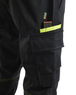 Pantalon industrie stretch 2D Blåkläder 1444 Noir/Jaune fluo Blaklader - 144418329933C