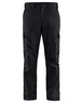 Pantalon industrie stretch 2D Blåkläder 1444 Noir/Rouge Blaklader - 144418329956C