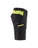 Short Industrie stretch 2D Blåkläder 1446 Noir/Jaune fluo Blaklader - 144618329933C