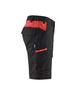 Short Industrie stretch 2D Blåkläder 1446 Noir/Rouge Blaklader - 144618329956C