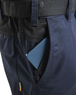 Pantalon industrie avec poches genouillères stretch 2D Blåkläder 1448 Marine foncé/Noir Blaklader - 144818328699C