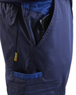 Pantalon industrie avec poches genouillères stretch 2D Blåkläder 1448 Marine/Bleu Roi Blaklader - 144818328985C