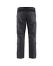 Pantalon industrie avec poches genouillères stretch 2D Blåkläder 1448 Gris moyen/Noir Blaklader - 144818329699C