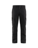 Pantalon industrie avec poches genouillères stretch 2D Blåkläder 1448 Noir Blaklader - 144818329900C