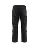 Pantalon industrie avec poches genouillères stretch 2D Blåkläder 1448 Noir Blaklader - 144818329900C