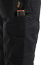 Pantalon industrie avec poches genouillères stretch 2D Blåkläder 1448 Noir Blaklader - 144818329900C