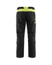 Pantalon industrie avec poches genouillères stretch 2D Blåkläder 1448 Noir/Jaune fluo Blaklader - 144818329933C