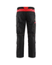 Pantalon industrie avec poches genouillères stretch 2D Blåkläder 1448 Noir/Rouge Blaklader - 144818329956C