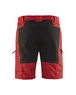 Short maintenance +stretch Blåkläder 1449 Rouge/Noir Blaklader - 144918455699C