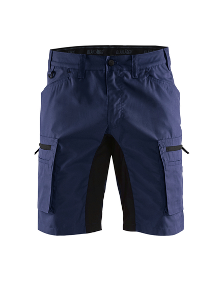 Short maintenance +stretch Blåkläder 1449 Marine/Noir Blaklader - 144918458999C