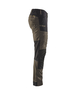 Pantalon maintenance +stretch Blåkläder 1456 Vert Kaki/Noir Blaklader - 145618454599C