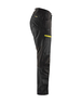 Pantalon maintenance +stretch Blåkläder 1456 Noir/Jaune fluo Blaklader - 145618459933C